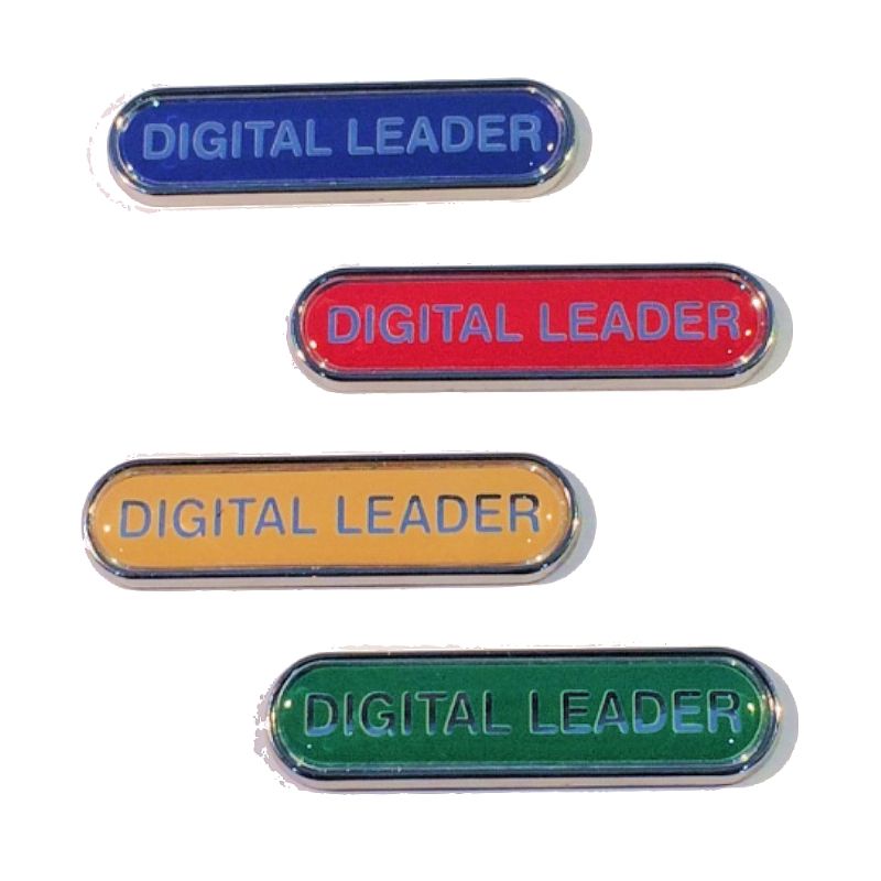 Digital Leader Cyan School Bar Badge
